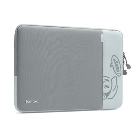 tomtoc 360 Protective Laptop Sleeve for 14-inch MacBook Pro M4/M3/M2/M1 Pro/Max A3112 A3401 A3185 A2992 A2918 A2779 2024-2021, Water-Resistant Case Bag with Accessory Pocket for 13.8 Surface Laptop 7