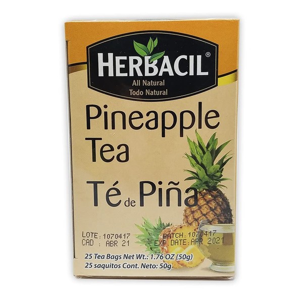 Herbacil Pineapple, Piña Tea 25 bags