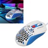 Wired Mouse Ergonomic RGB Backlit Adjustable DPI Programmable Keys 4.9ft
