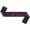 21st Birthday Decorations Gifts for Women 21st Birthday Sash for