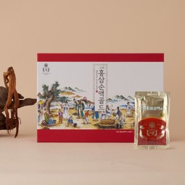 Ganggaesangin 고려홍삼순액골드(80mlx30포) Korean Red Ginseng Extract Gold (80ml x 30 sachets)