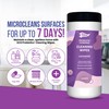 TEEM Compostable, Probiotic Cleaning Wipes with Organic Lavender Oil, Microcleans