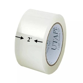 UTAPE® Packaging Tape, Shipping, Adhesive Tape 2-Inch x 77Yard Carton Sealing Tape 6pk
