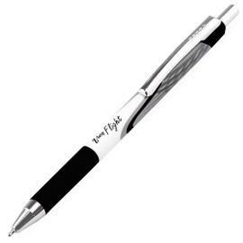 Zebra Classic Z-Grip Flight Ballpoint Pens - 1.2mm - Black, Blue, Light Blue, Green, Violet & Pink - Pack of 6