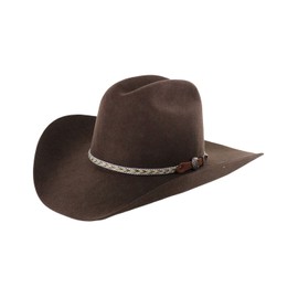 Cody James Unisex Ramrod 3X Felt Cowboy Hat - J38881237 6 3/4 Chocolate