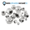 meinschraubenversand.de - Hexagonal Cap Nuts M16 Pack of 10 DIN