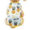 RIOSTUDIO Dog Clothes, For Spring/Summer, Mesh, Fruit Pattern Sleeveless, Pinapple