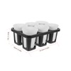 SUPVOX Garden Decor 6 in 1 Flower Pot Set Pot