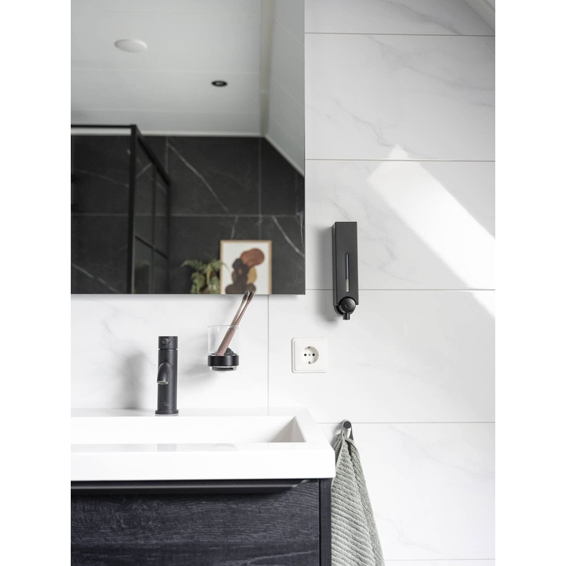 ZACK Carvo 40444 Towel Hooks Stainless Steel Black Small Set
