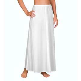 Shadowline 4711638 pulgadas de largo y medio deslizamiento (38 pulgadas), Blanco, Large