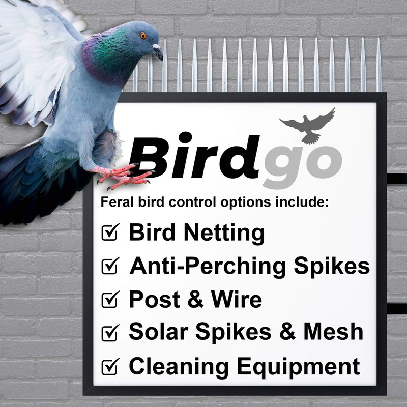 Birdgo 100 Nylon Plastic Net Hooks for Bird Control Netting