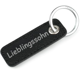 TROIKA Retrotags Key Ring and Pendant in Retro Style High-Quality and Durable Key Ring Including Original Keyring in Gift Box, Lieblingssohn