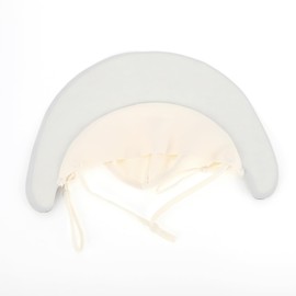 TUCKBOLD Cycling Full Face Mask Brim Design Neck Cover Windproof Face Cover Strong Sun Protection and Dust Protection | Light Beige 1 Pcs