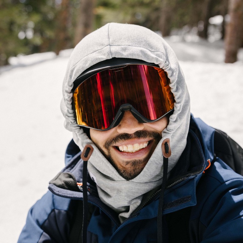 Turtle Fur Comfort Shell Luxe All-Mountain Overhood, Black