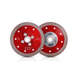 Casaverde 115mm Super Thin Tile Cutting Disc Diamond Saw Blades with Removable M14 Flange for Granite Marble Ceramic Tile