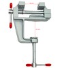 51CH053 Mini Vice Adjustable with Clamp Portable Press Tool for