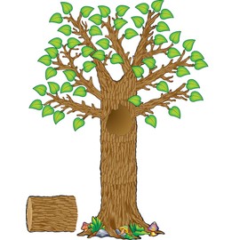 Teacher Created Resources Seasonal Tree Bulletin Board Display Set (4405), Multi Color