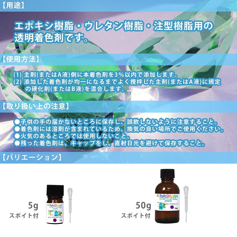 Resin Coloring Marine Blue 0.2 oz (5 g) / Resin