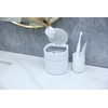 ETRAVEL Small bin office desk bin with lid for countertop,