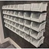 Storehouse 20 Bins Rail Mount Stackable Parts Storage Organizer Shop