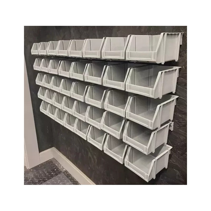 Storehouse 20 Bins Rail Mount Stackable Parts Storage Organizer Shop