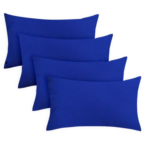 Covers & All Premium Rectangle ThrowPillow Inserts with Covers Set