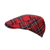 WITHMOONS Newsboy Flat Cap Tartan Check Plaid Outdoors Beret Hat