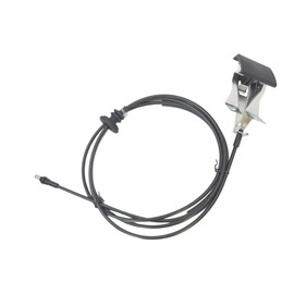 PT Auto Warehouse HLRCH-NI801 - Hood Latch Release Cable with Handle - Length 79 inch (Replaces 65621-ZS00A, 65621ZS00A)