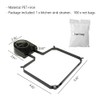 EHERDM Folding Kitchen Sink Drain Strainer with 100Pcs Net Bags