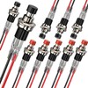 DIYhz Momentary Push Button Switch, 1A 250VAC SPST Mini Pushbutton