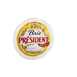 PRESIDENT Brie Double Cream, 1 LB