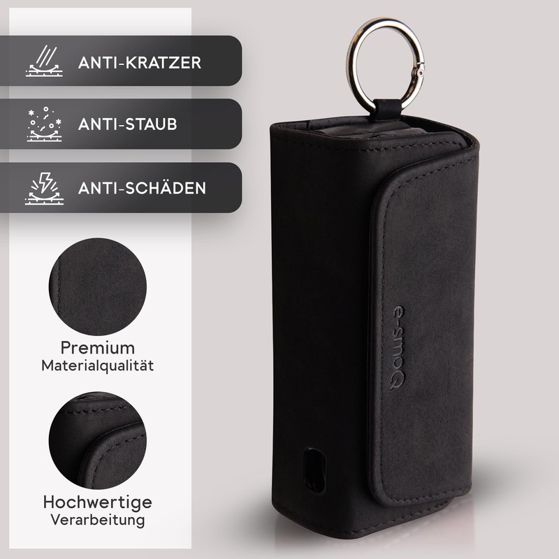 e-smoQ Case for IQOS Iluma Case, High-Quality Case Organiser for
