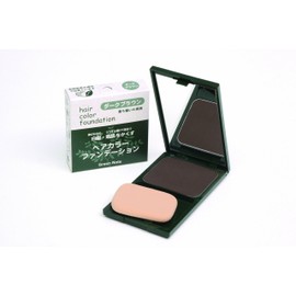 Green note hair color foundation Dark Brown