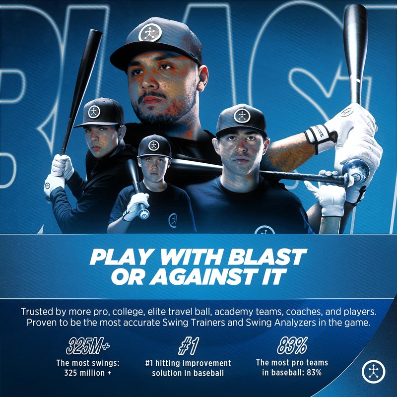Blast Baseball Swing Analyzer - Improve Your Swing at Every
