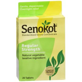 SENOKOT TABLET 20CT