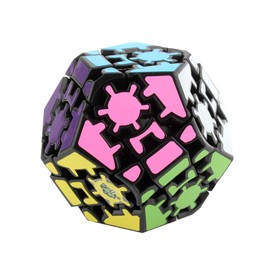 Yealvin Gear Cube, Gear Megaminx Cube 3D Gear Cube Brain Teasers Puzzles