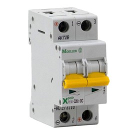 Eaton Moeller Breaker - PLS6-C20/2-DC-AU 240V 2P 20A DC Miniature