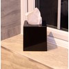 Cube Tissue Box Holders (Matt Black)