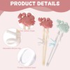 2 Pairs of Training Chopsticks, Plastic Chopsticks for Children, 17.6