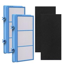 Goodsby 2 Pack Replacement HAPF30AT HEPA Booster Carbon Filters Compatible with Holmes AER1, Bionaire Air Purifier