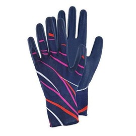 Magid DAZ410T HandMaster Dazzle Women's Nitrile Garden Glove, Medium (6 Pair)