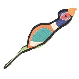 MULTIPET "Mad About Pets" Pheasant Gaudy Game Tough Dog Toy