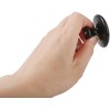 ANCLLO 2Pcs Hot Stones Mushroom Shaped Massage Stones Warmer Natural