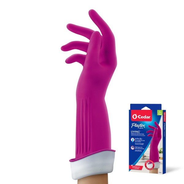 Playtex Gloves Living Premium Protection, Large 1 Pair (Pack - 3)
