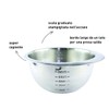 Zenker 29632 Mixing Bowl, Stainless Steel, Grey, 25 x 25