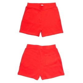 Leela Cotton Baby Children's Shorts Organic Cotton 2020 Size 74 to 128, brick red