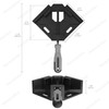 Housolution 90 Degree Corner Clamp for Carpentry Welding Right Angle
