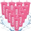 Layhit Cheer Teams Gifts Cups Bulk 24 oz Reusable Cheer
