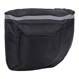 Double Sided Bike Rack Bag, Waterproof Bike Bag Luggage Panniers Bike Rear Saddle Bags Bike Carrier Bag Bike Tail Bag for Camping