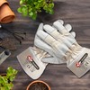 GUARD 5 - Leather Work Gloves 3 Pairs Size 9